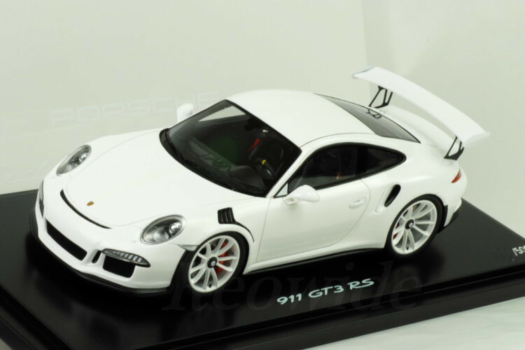 スパーク 1/18 ポルシェ 911 (991) GT3 RS ホワイト ホワイトホイール 500台限定 WAX02100018