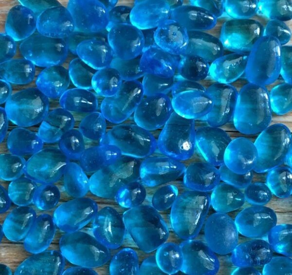 浄化 さざれ 高品質 風水 装飾 水タンク 500g 天然石 パワーストーン 5-9mm 海藍 瑠璃 人造石 Artificial crystal