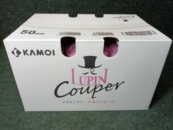 未使用 KAMOI カモ井 マスキングテープ ルパンクーペ 建築塗装用 50mm×18m 12巻入