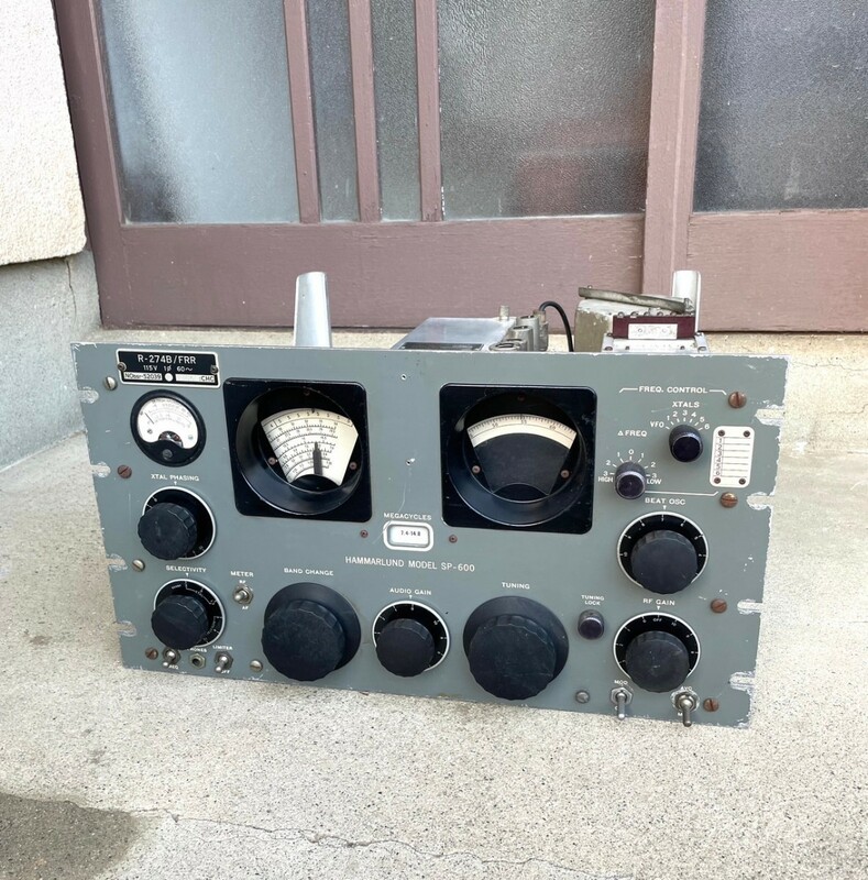 ヴィンテージ Hammarlund ハマーランド SP-600 Receiver Radio R-274B/FRR アマチュア無線 受信機 当時物