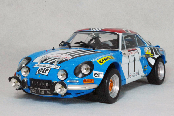 ● 1/18 アルピーヌ ルノー 〓 A110 / 1973年 ツールド コルス ラリー 優勝車 No.1 〓 Alpine
