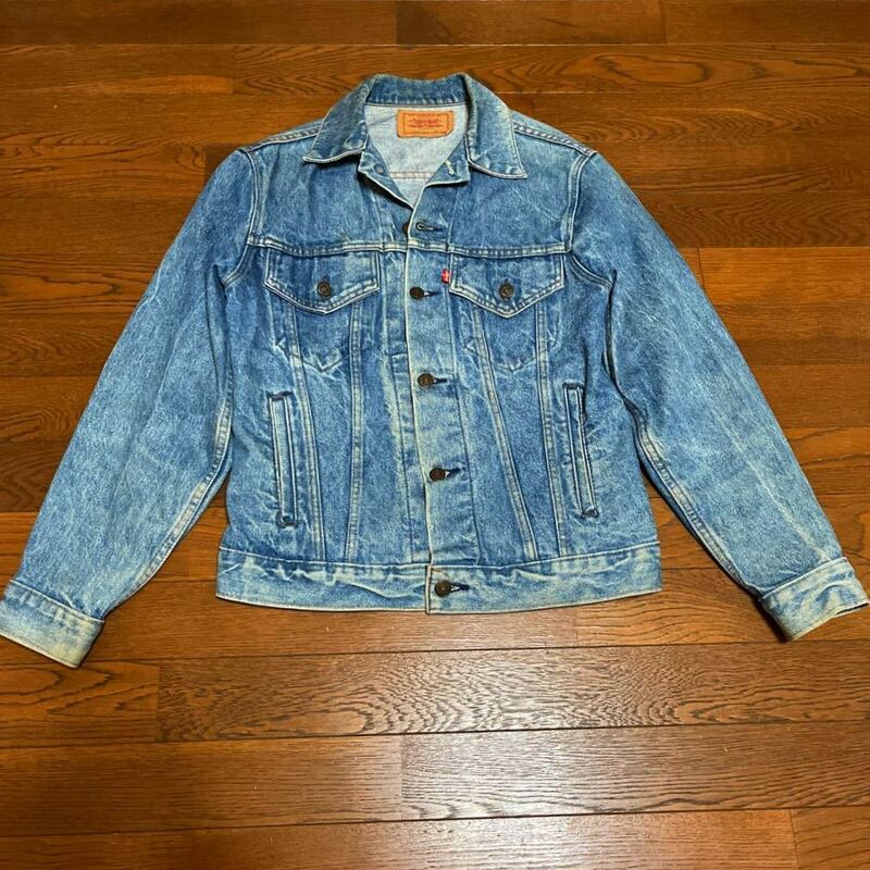 Levi's リーバイス 70506 36 S M ビンテージ 80 90 made in USA G ジャン デニム ジャケット　オリジナル 006