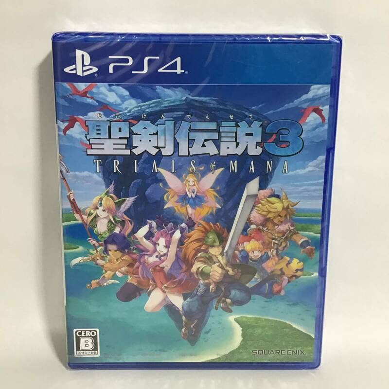 聖剣伝説3 トライアルズオブマナ PS4 新品 未開封 匿名配送