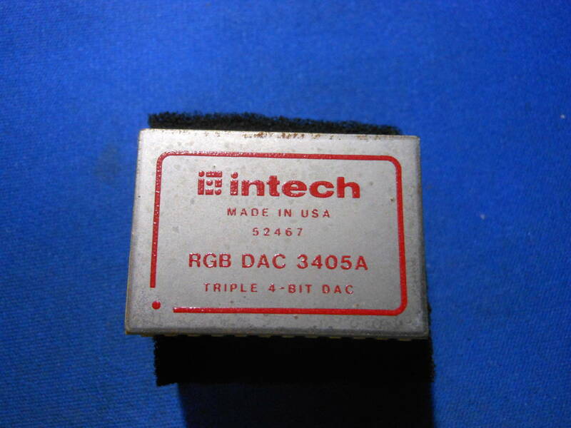米軍補修用電子部品 集積回路 INTECH RGB DAC3405A 231112-3R