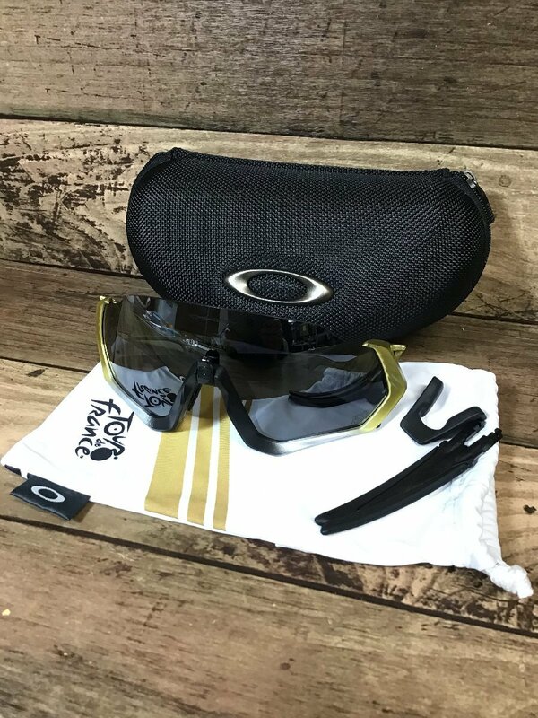 HB179 オークリー OAKLEY フライトジャケット FLIGHT JACKET ツールドフランス TOUR DE FRANCE PRIZM 金