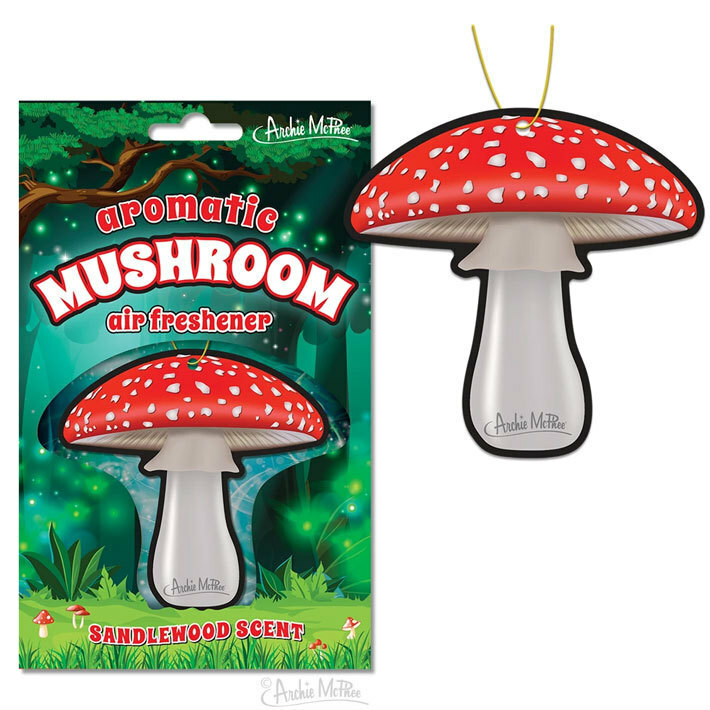 マッシュルーム エアフレッシュナー MUSHROOM Air Freshener 芳香剤 車 部屋 吊り下げ キノコ 面白 【メール便OK】