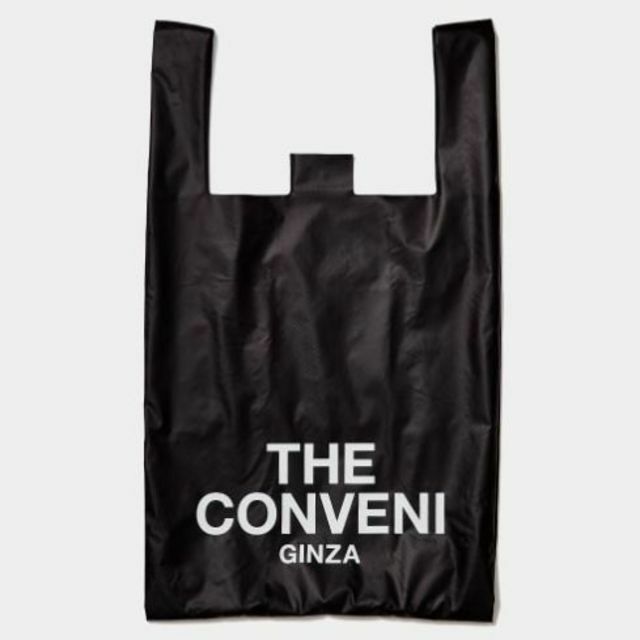 新品【THE CONVENI SHOPPER (M) BLACK エコバッグ ザ コンビニ ショッパー トート バッグ 黒 ブラック fragment 藤原ヒロシ エコバック】