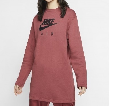 ナイキ エアドレス XL BV5135-661 シーダー ウィメンズ フリース AIR WOMEN'S FLEECE DRESS ワンピース