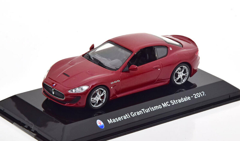 ★イタリアエデイコラ1/43マセラテイ グランツーリズモ MCストラダーレ-2012 ワイン ボルドー系★