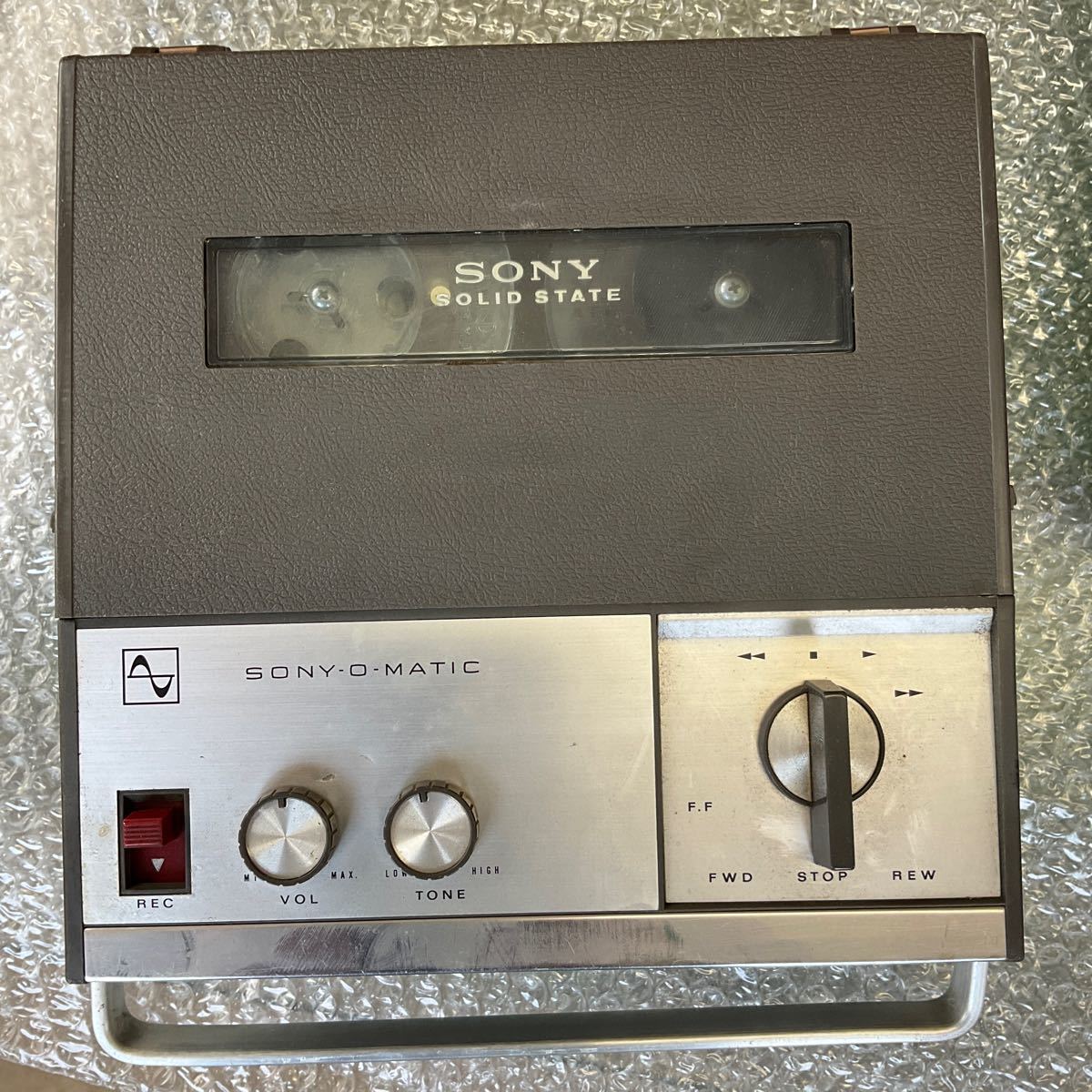 ソニー　テープレコーダー　 SONY -О- MATIC TAPECORDER 