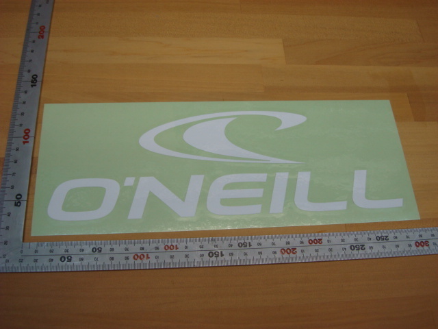新品O’NIELL LOGO STICKER（オニールロゴステッカー） 26cm（カッティングタイプ） GO-1420 ホワイト