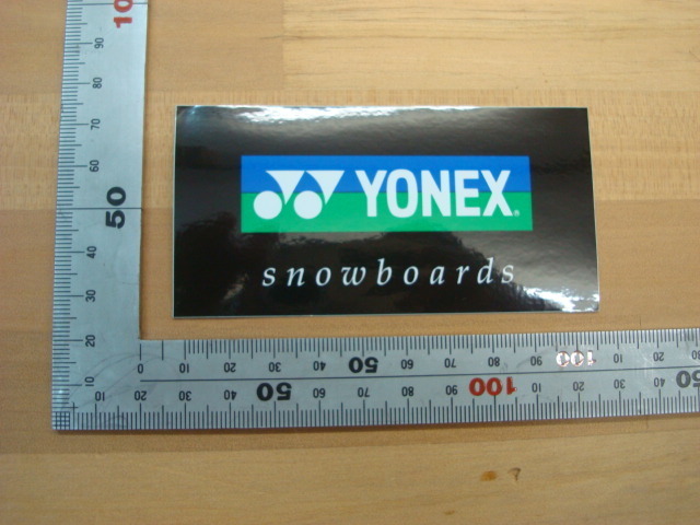 新品YONEX SNOWBOARDS (ヨネックススノーボード)ステッカー 中