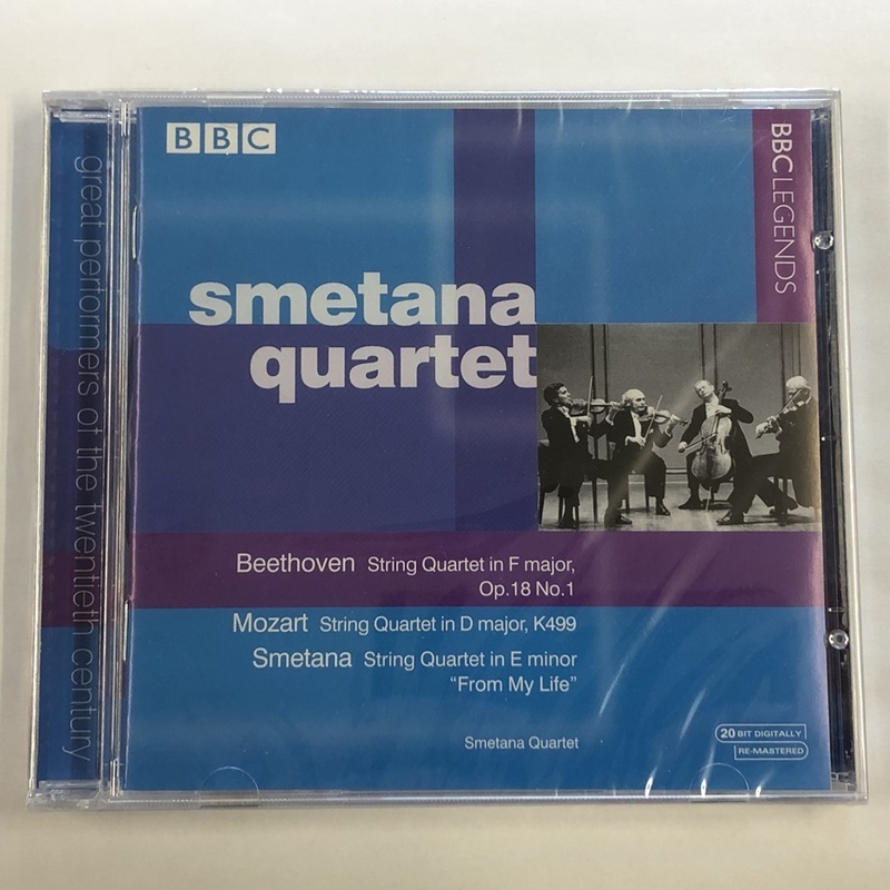 スメタナ四重奏団 ベートーヴェン モーツァルト スメタナ BBC LEGENDS BBCL4137-2 未開封 CD