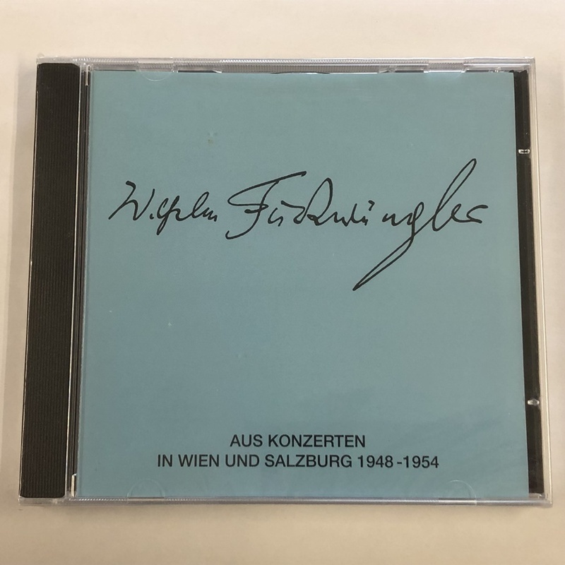 独フルトヴェングラー協会 1948-1954年 ウィーン＆ザルツブルク・ライヴ TMK10670 未開封 CD