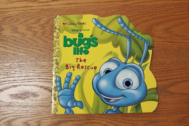 【美品】中学生の英語の勉強にぴったり　ディズニー英語絵本『a bug's life The Big Rescue』
