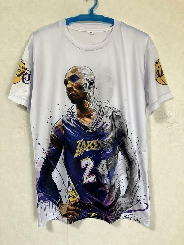 ★美品 NBA コービー・ブライアント LAKERS シャツ ユニフォーム ゲームシャツ　Tシャツ ロサンゼルス・レイカーズ　未使用品　新品