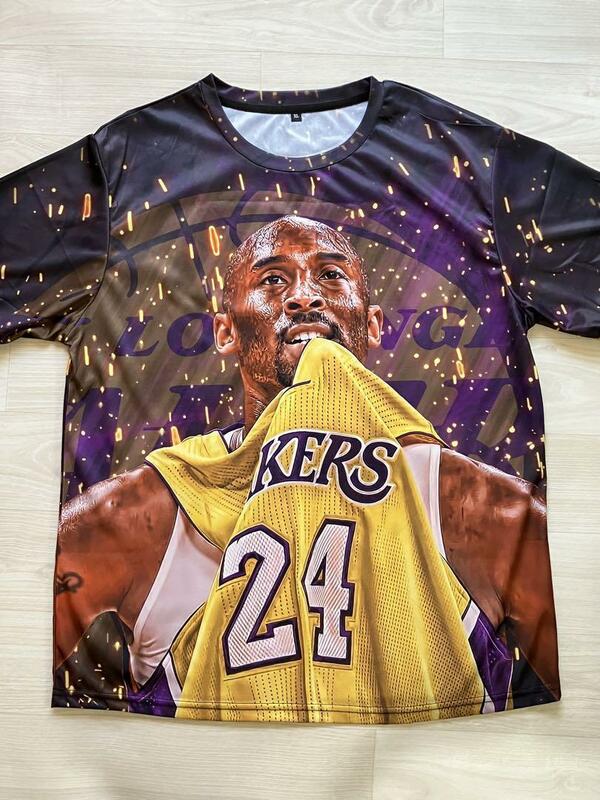 ★新品 NBA コービー・ブライアント LAKERS シャツ ユニフォーム Tシャツ ロサンゼルス・レイカーズ 未使用品 ジョーダン カリー レブロン