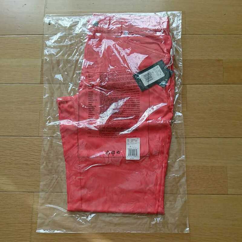 新品 NIKE GOLF メンズ DRYFIT パンツ 31 w78,5 レッド