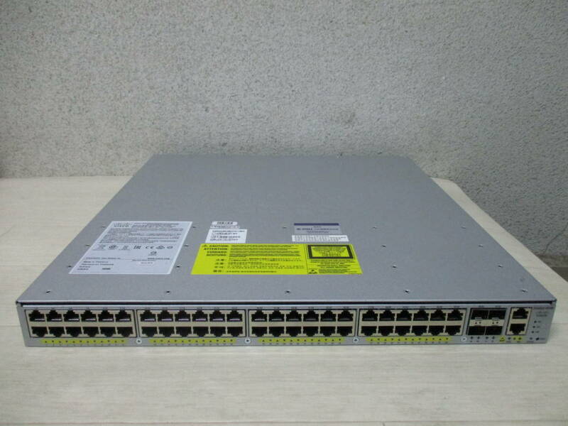 Cisco シスコ Catalyst 4948 シリーズ WS-C4948E スイッチ