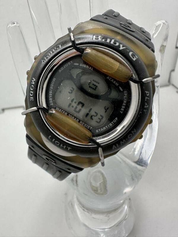 【CASIO 】カシオ Baby-G BGM-100 腕時計 中古品　電池交換済み　稼動品　62-6