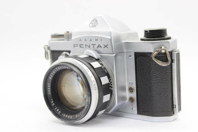 【訳あり品】 ペンタックス Pentax K キング / Auto-Takumar 55mm F1.8 ゼブラ ボディレンズセット s3316