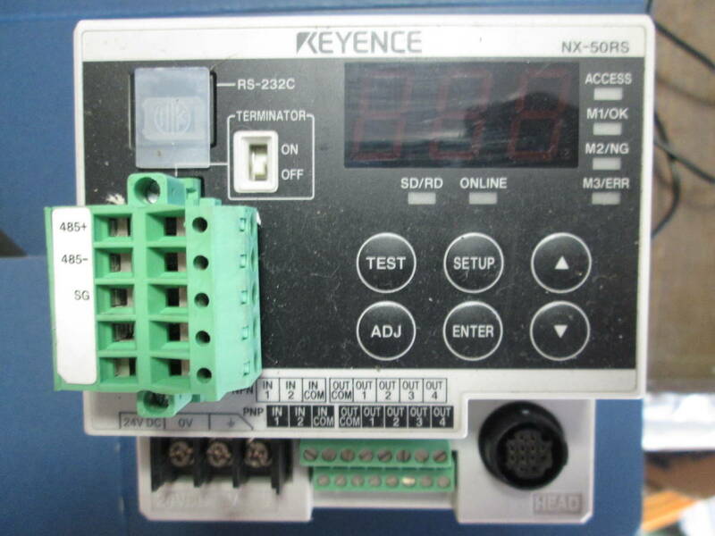KEYENCE NX-50RS ネットワーク装置 (RS-485対応) 中古品