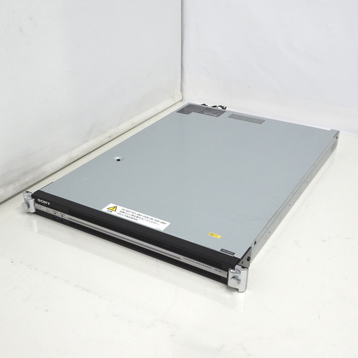 SONY PWS-100TD1 テープデジタイズステーション ビデオサーバー(OS無し・Core i7-3770/8GB/SSD60GB/HDD 12台) 【中古/現状品】#391832