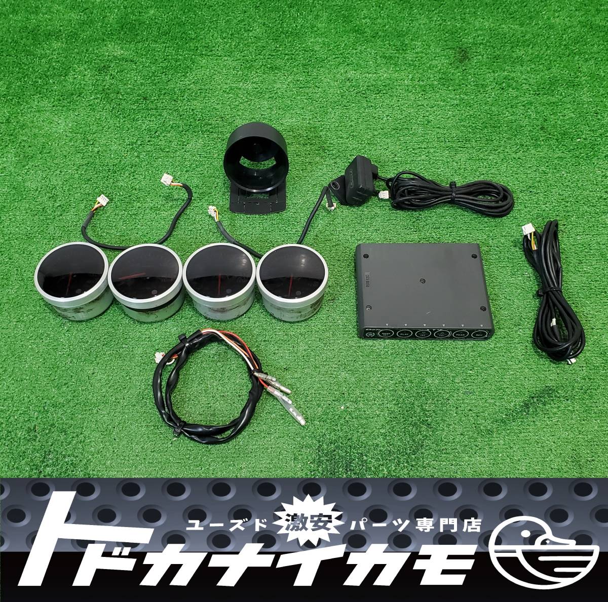 ★送料無料★ Defi デフィ 追加メーター メーター 60φ 60パイ 4個 ターボメーター ブースト計 排気温計 油温計 油圧計 リンクユニット o-3