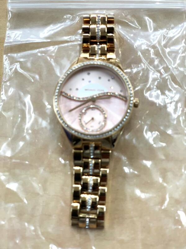 □83 MICHAELKORS マイケルコース LAURYN 33mm ステンレスLウォッチ [ MK4436 ] 〇店頭展示品 未使用 未使用