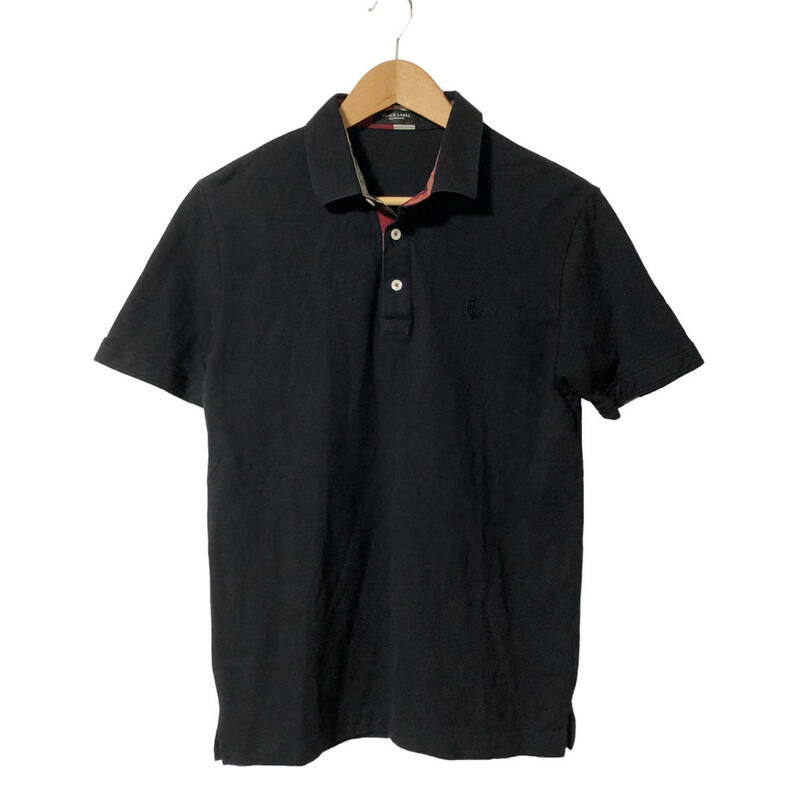 BLACK LABEL CRESTBRIDGE ブラックレーベル クレストブリッジ ポロシャツ 半袖 3 黒 メンズ A1