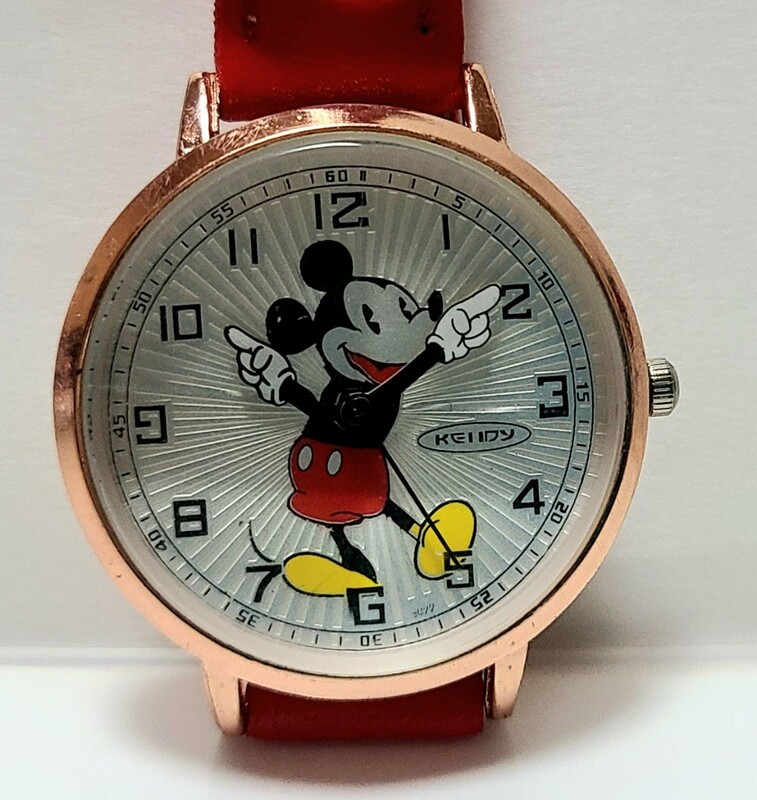  ヴィンテージ調ミッキーマウス・腕時計/関連:パイアイ・インガソル・ウォルトディズニー