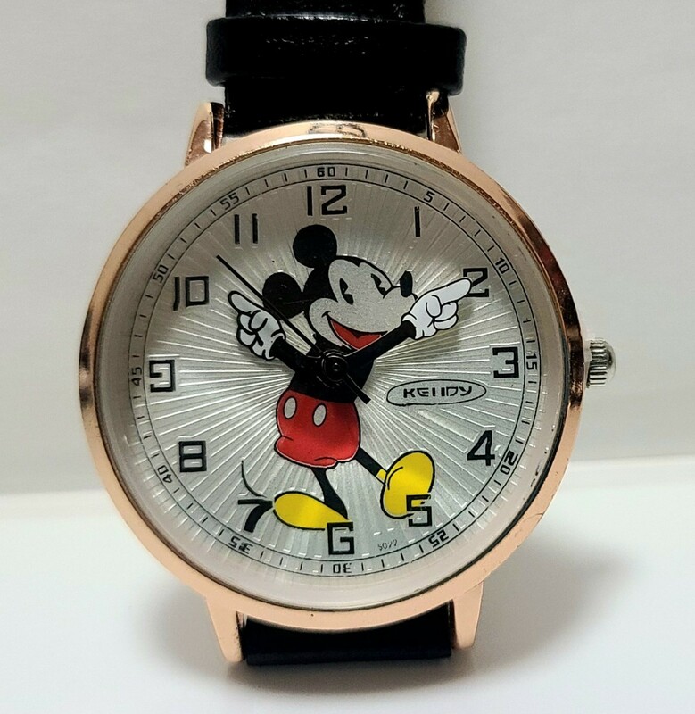  ヴィンテージ調ミッキーマウス・腕時計/関連:パイアイ・インガソル・ウォルトディズニー/BK