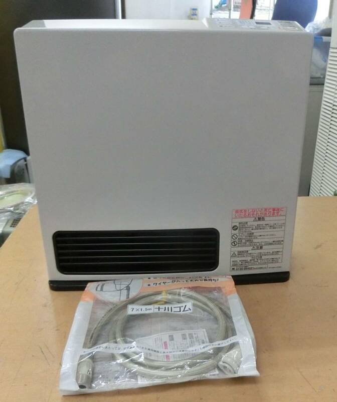 中古美品 Rinnai/リンナイ ガスファンヒーター SRC-362E(A) LPガス用 ガスホース付き [511-884]◆送料無料(北海道・沖縄・離島は除く)◆