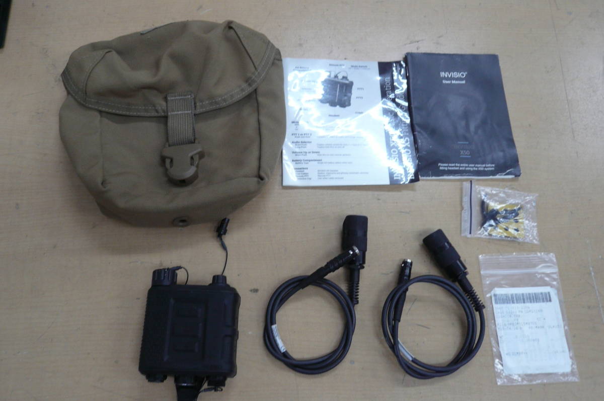 中古ジャンク　INVISIO/X50　米軍　[1-1477] ◆送料無料(北海道・沖縄・離島は除く)◆