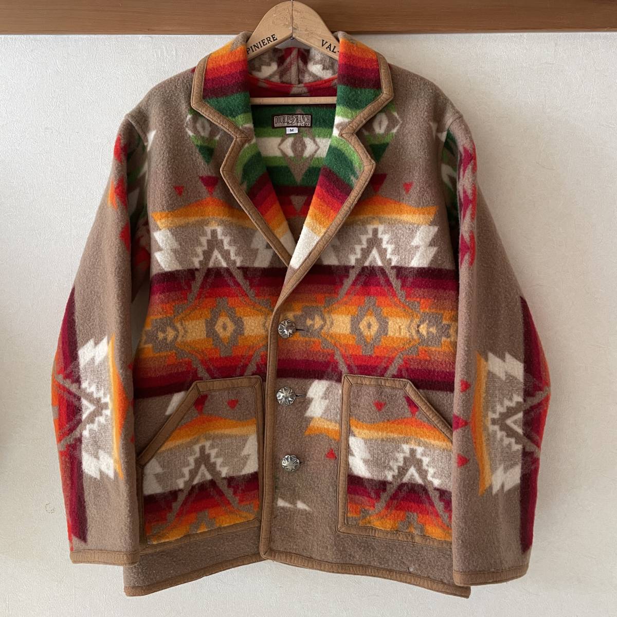 超レア！60's〜70's pendletonネイティブ柄ジャケットM　USAヴィンテージ古着/ウエスタン30's40'sチマヨオルテガnavajoペンドルトン西海岸