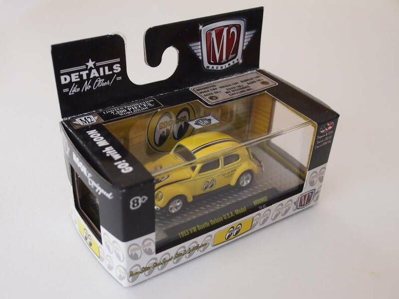 M2 MACHINES 1/64 1953 VW Beetle Deluxe U.S.A. Model