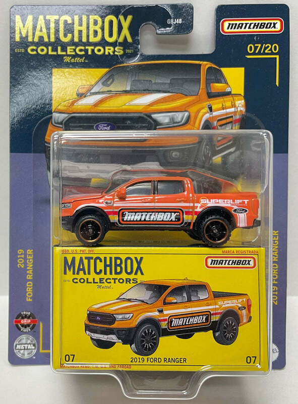 MATCHBOX COLLECTORS No.07 1/64 2019 FORD RANGER