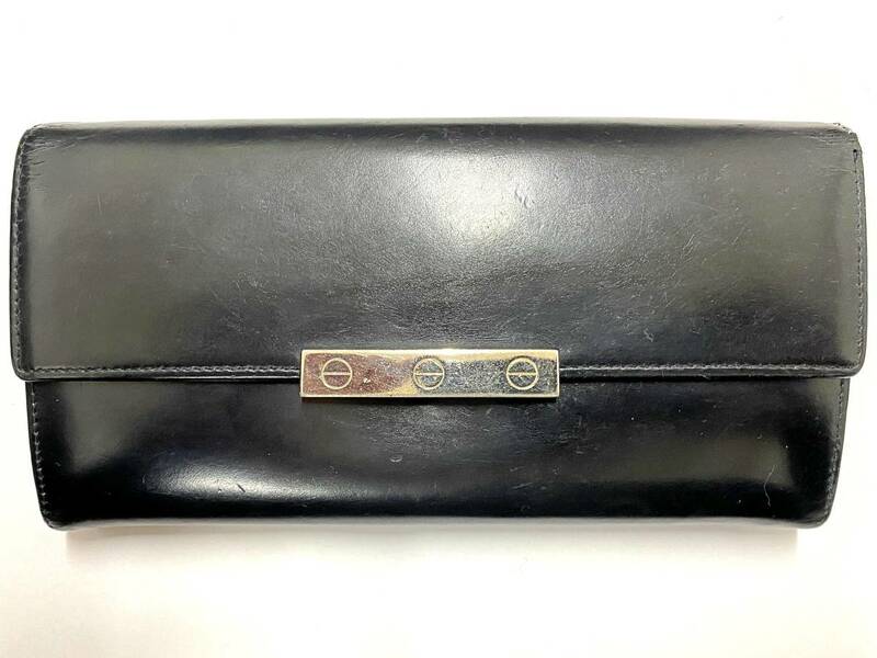 【即決】 Cartier カルティエ 長財布 スナップボタン レザー ラブコレクション インターナショナルウォレット