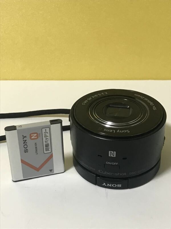 SONY ソニー Lens G DSC-QX10 Cyber-shot 10× Optical Zoom 3.3-5.9/4.45-44.5 デジタルカメラ 動作確認済み