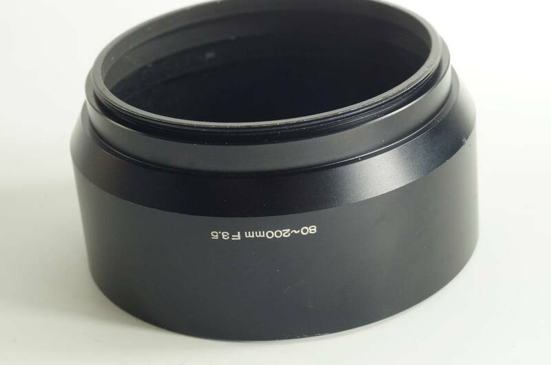 RBGF05『送料無料 並品』KONICA 80-200mm F3.5 コニカ AR80-200mmF3.5用 メタルフード （67mm径）