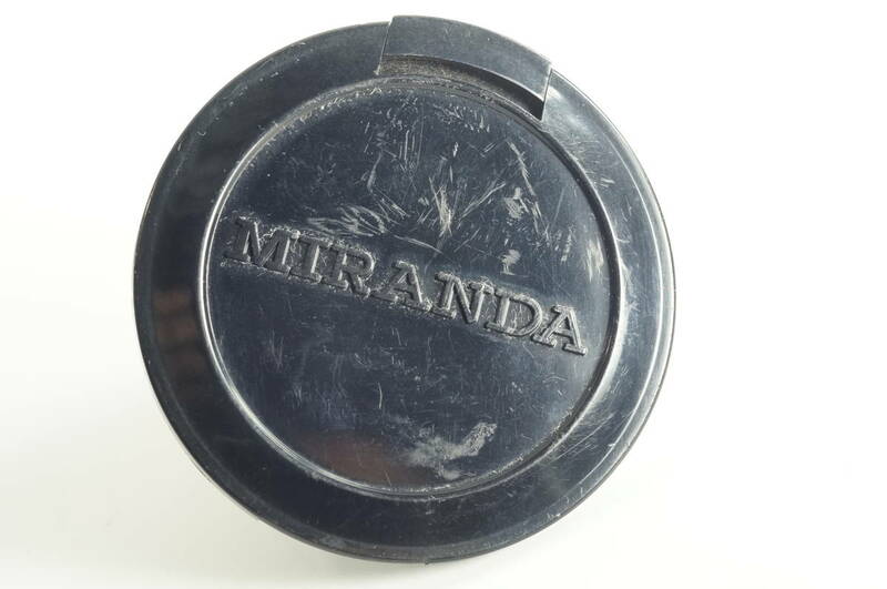 RBCG02『送料無料 並品』 希少品 MIRANDA ミランダ 49mm径 片側スナップ式 レンズキャップ