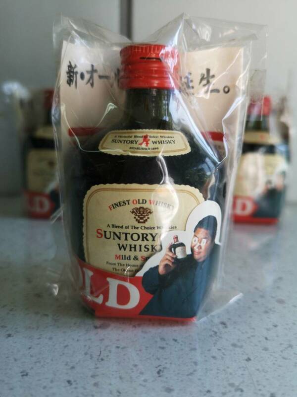 ミニボトル　小錦　SUNTORY OLD WHISKEY サントリーオールド　ウイスキー　　4本セット