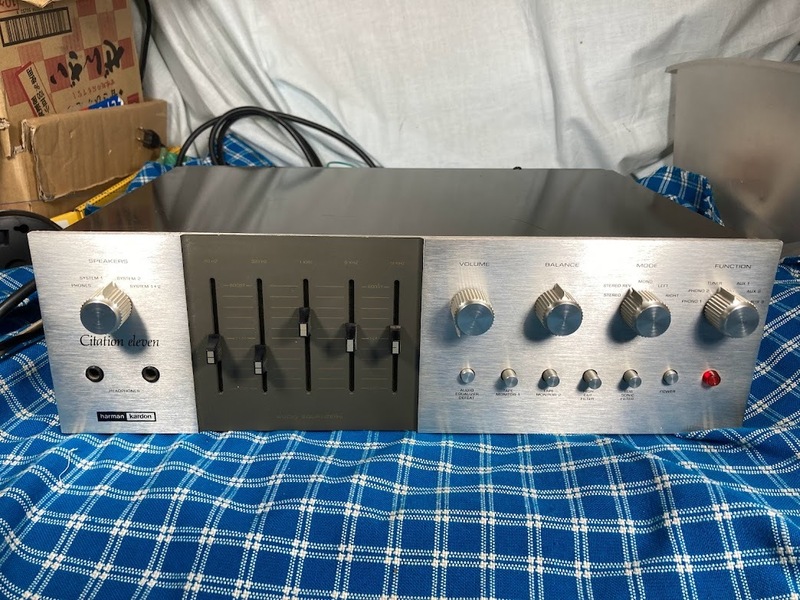 harman/kardon　プリアンプ　Citation11　動作品【3ヶ月保証】