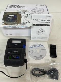 シチズン CMP-20II Bluetooth モバイルサーマルプリンタ　◆リユース　美品　稼働品★K-31