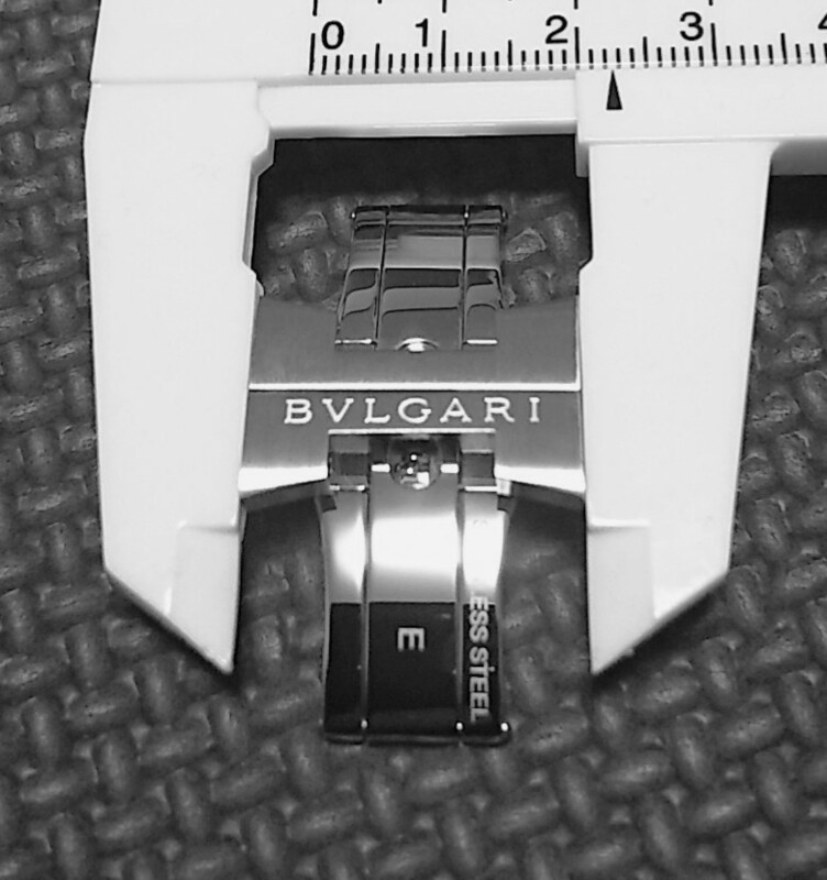 正規品 新品同様 BVLGARI アショーマ ブレス ベルト用 バックル ※約2.25ｃｍ幅 ※表面艶なし ※同形状/加工のAA44/48S(SCH) ※画像5枚