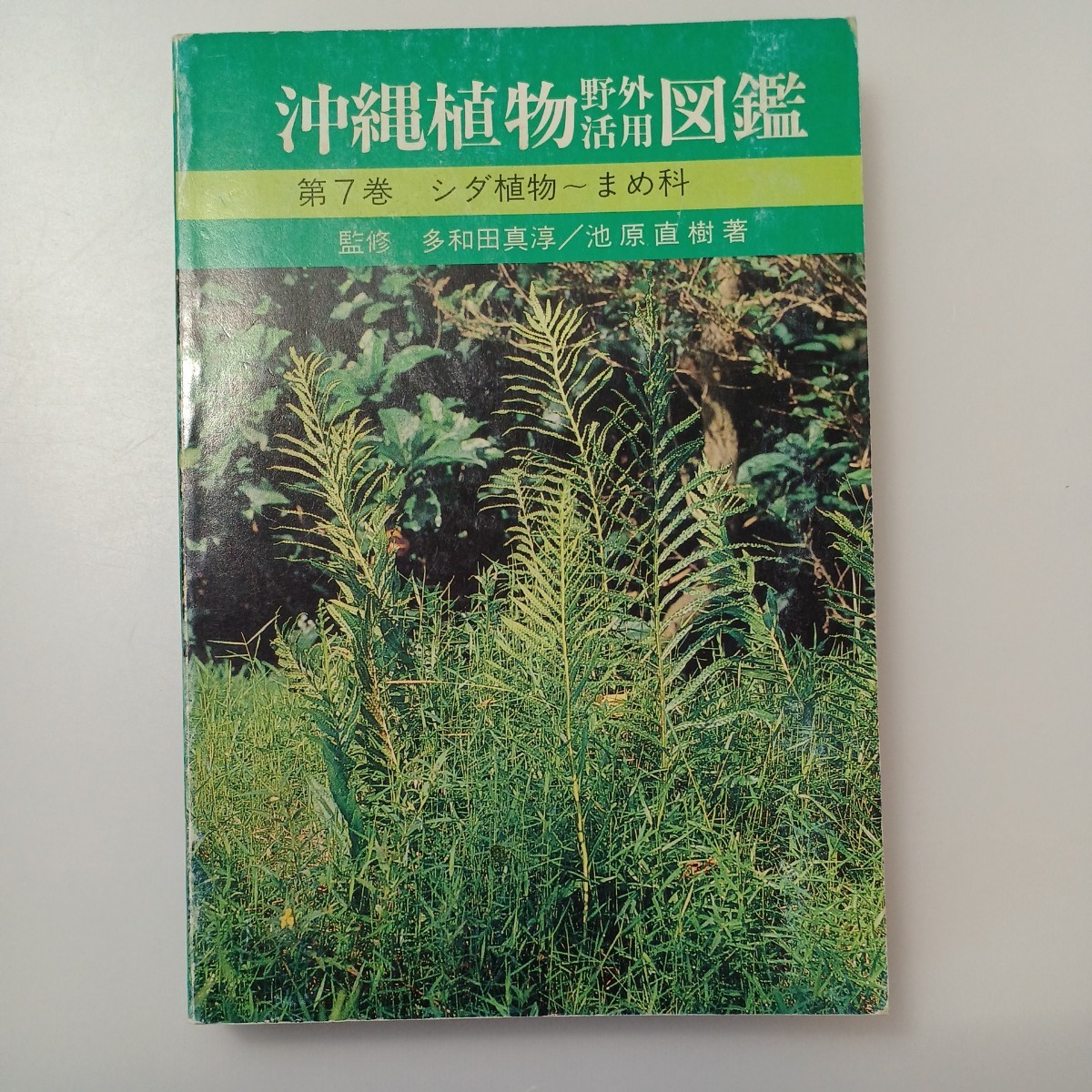 zaa-524♪沖縄植物野外活用図鑑 第７巻 シダ植物〜まめ科 　池原 直樹 （著）1989年 出版社： 那覇出版社