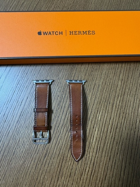 Apple watch HERMES 41mm 40mm 38mm レザーバンド アップルウォッチ エルメス 純正