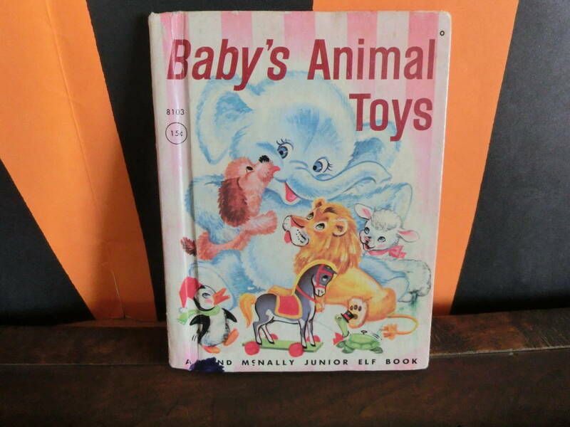 ビンテージ　Baby's Animal Toys 絵本　アニマル