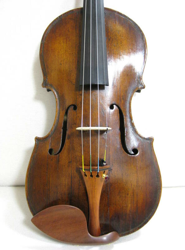 【オールドヨーロピアン】 ノーラベル ca.1800 バイオリン 4/4 メンテナンス・調整済み