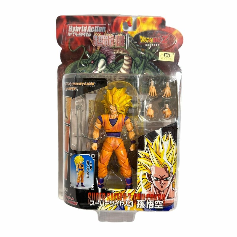 【新品】ドラゴンボールZ ハイブリッドアクション 超龍伝 スーパーサイヤ人3 孫悟空 フィギュア 　BANDAI バンダイ　超サイヤ人